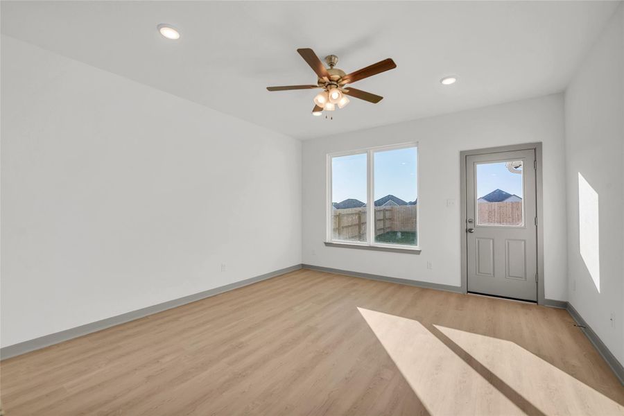 Spacious, unfurnished interior of a new home in Eastern Wells, Jarrell (Image 27).