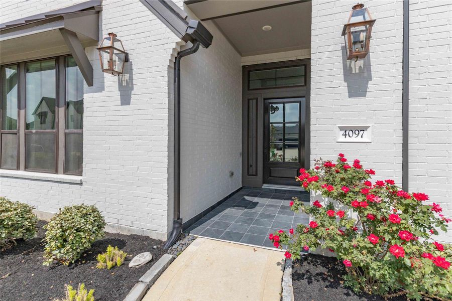 Exterior details and patio area of a home in , Spring (Image 2).