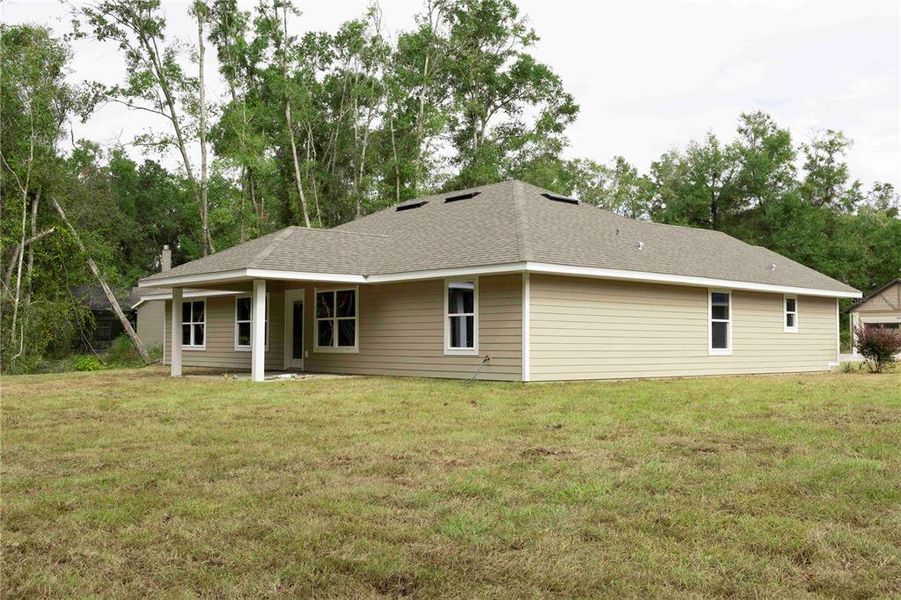 Exterior details and patio area of a home in The Preserve at Laurel Lake, Lake City (Image 2).
