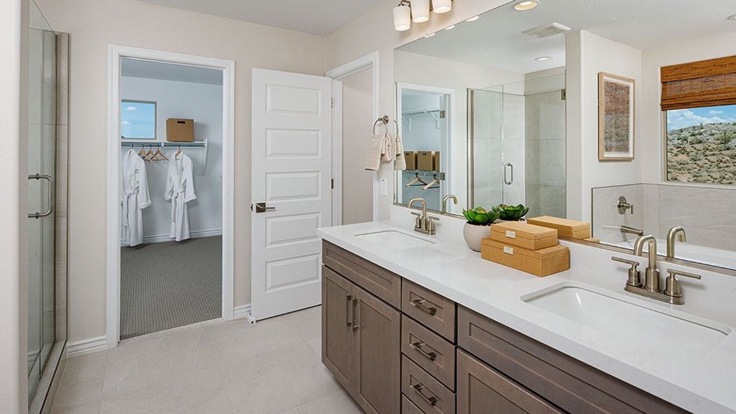 Representative furnished interior of a home built from the Sienna by Taylor Morrison in Saddleback, Peoria (Image 12).