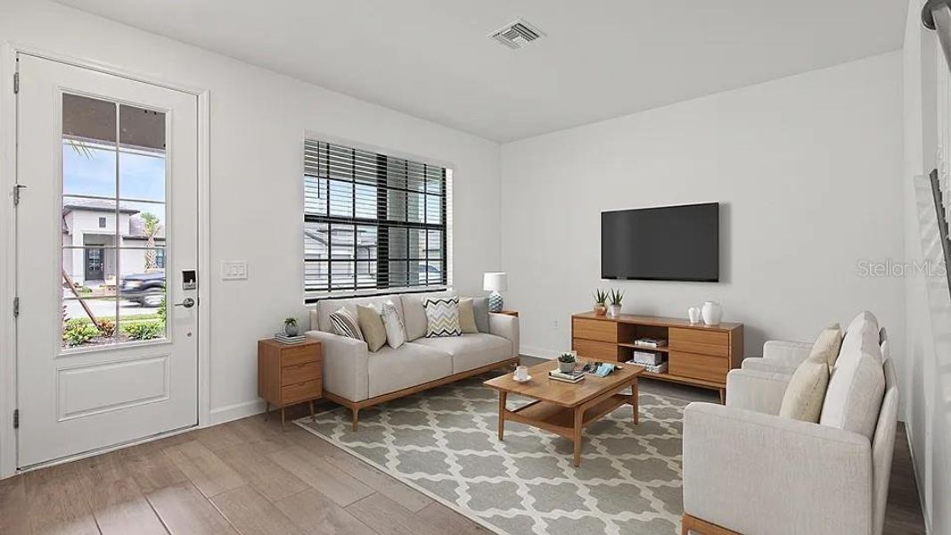 Furnished interior view inside a new home in Rye Ranch: Manor Homes, Parrish (Image 13). Furnished interior view inside a new home in Rye Ranch: Manor Homes, Parrish (Image 13).