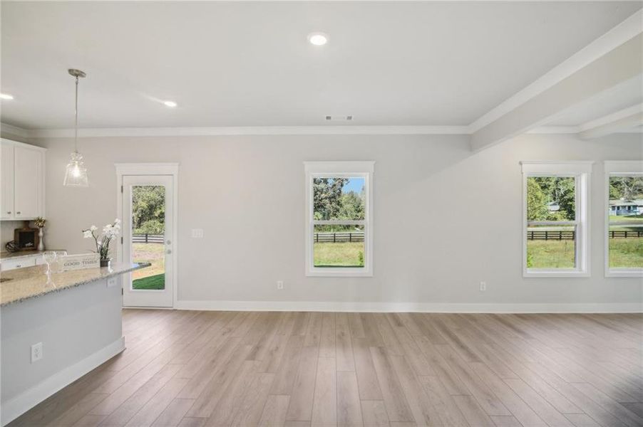 Spacious, unfurnished interior of a new home in Ponderosa Farms Estates, Gainesville (Image 34).
