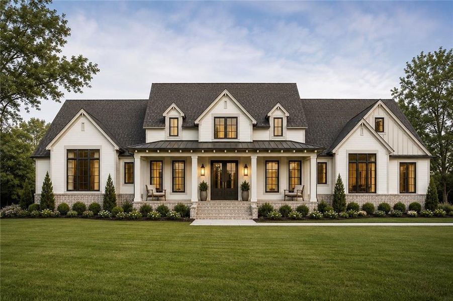 Front exterior of a new home in , Athens, GA, highlighting curb appeal (Image 1). Front exterior of a new home in , Athens, GA, highlighting curb appeal (Image 1).