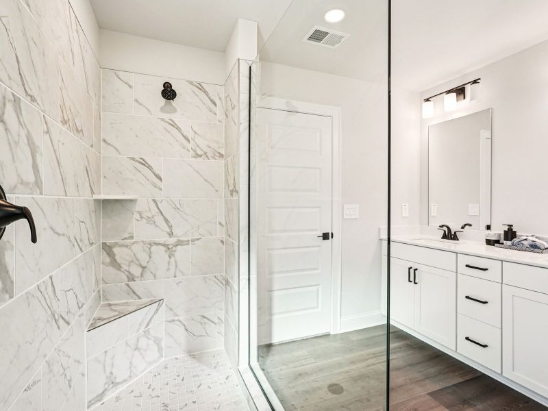 Furnished interior view inside a new home in Hemingway - Reserve Series, Cumming (Image 15).