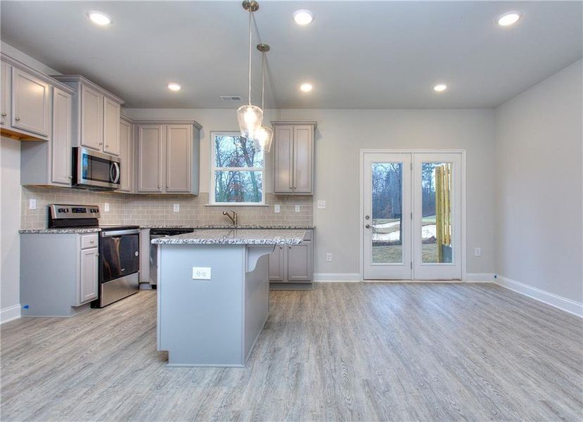 Furnished interior view inside a new home in , Homer (Image 3).