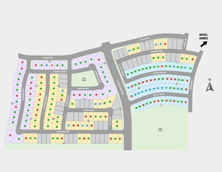 The Ridge at Northlake Site Map