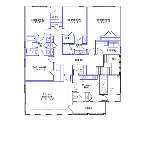 2D floor plan layout of this home in Arcadia, Myrtle Beach, SC (Image 4).