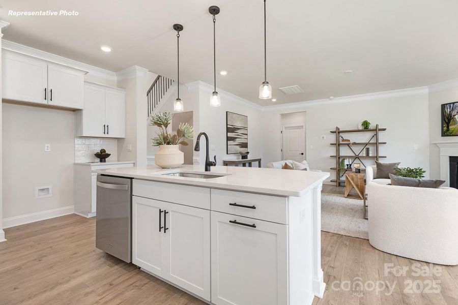 Furnished interior view inside a new home in Sylvan Creek, Denver (Image 15).