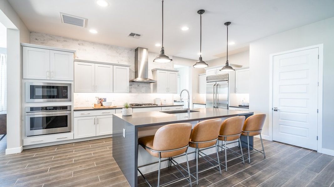 Furnished interior view inside a new home in Estrella, Goodyear (Image 17).