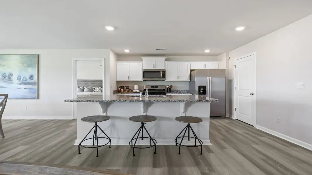 Furnished interior view inside a new home in Waverly Station, Greenwood (Image 17).