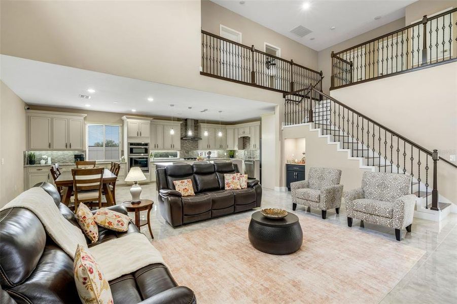 Furnished interior view inside a new home in , Lakeland (Image 7). Furnished interior view inside a new home in , Lakeland (Image 7).