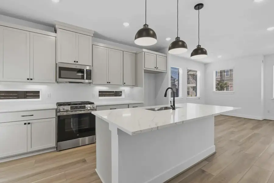 Representative furnished interior of a home built from the Riverdale by Chesmar Homes in Bridgeland, Elgin (Image 5).
