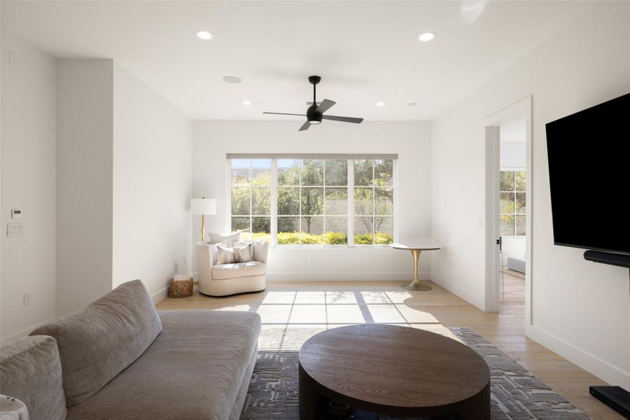 Furnished interior view inside a new home in , Austin (Image 10).
