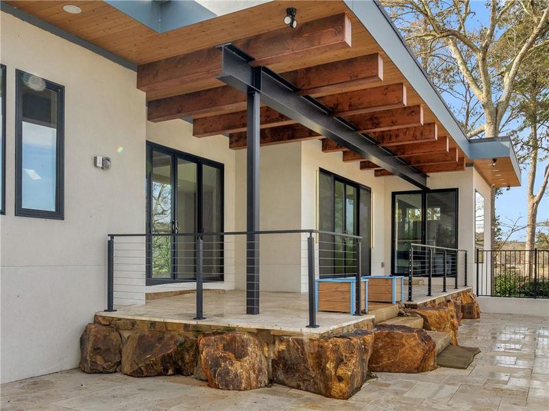 Exterior details and patio area of a home in , Jonesboro (Image 29).