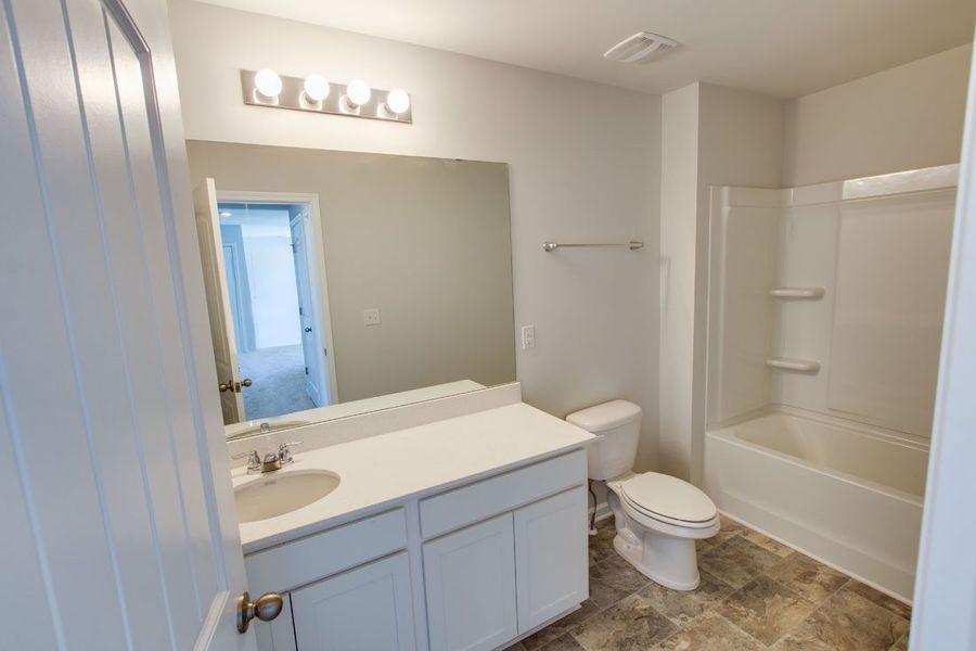 Representative furnished interior of a home built from the BELFORT by D.R. Horton in Woodbridge Glen Single Family, Lebanon (Image 9).