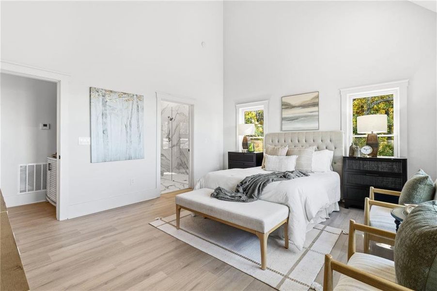 Furnished interior view inside a new home in , Jasper (Image 26).