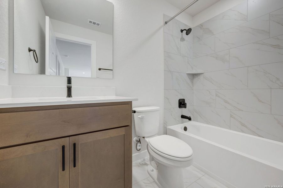 Furnished interior view inside a new home in Mayfair - Select Garden Series, New Braunfels (Image 7).