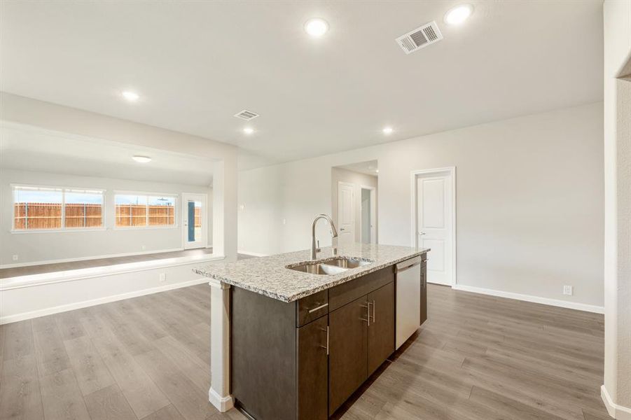 Furnished interior view inside a new home in Heartland Elements, Crandall (Image 4). Furnished interior view inside a new home in Heartland Elements, Crandall (Image 4).