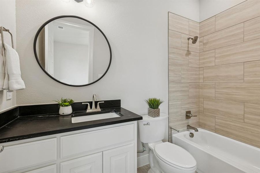 Furnished interior view inside a new home in , Granbury (Image 5).