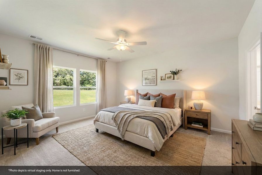 Furnished interior view inside a new home in Burke Estates, Chesnee (Image 8).