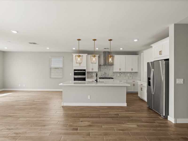 Furnished interior view inside a new home in White Tank Foothills Reserve Series, Waddell (Image 3).