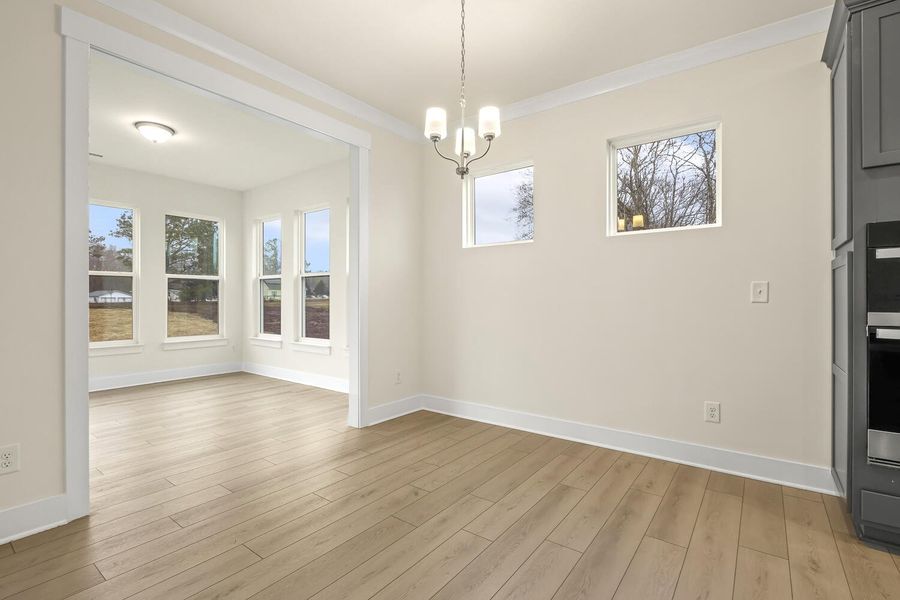 Spacious, unfurnished interior of a new home in Browning Mill, Wendell (Image 30).