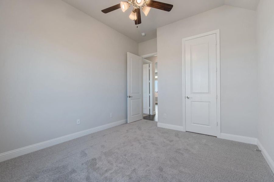 Bedroom 3 | Concept 2406 at The Meadows in Gunter, TX by Landsea Homes