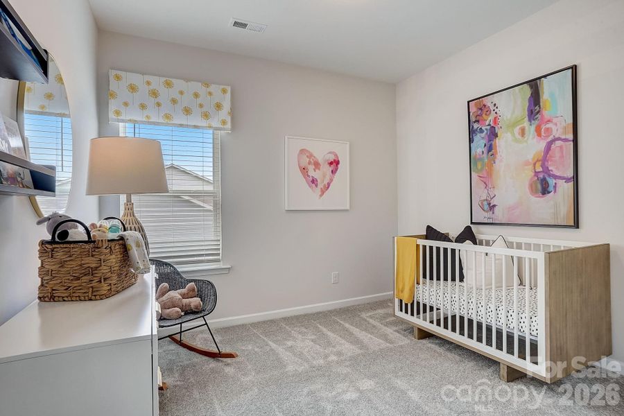 Furnished interior view inside a new home in Country Club Village, Salisbury (Image 16).