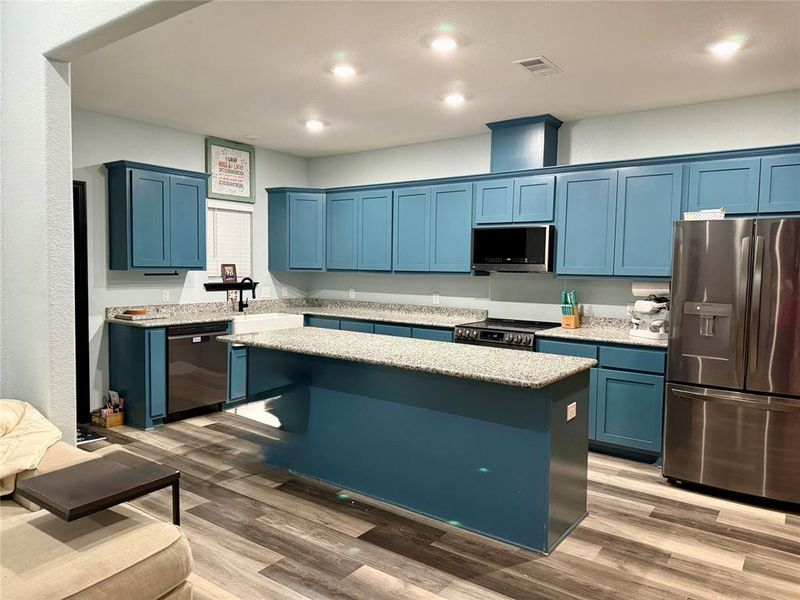 Large kitchen Island