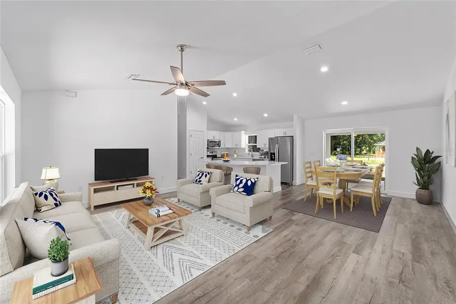 Furnished interior view inside a new home in , Ocala (Image 11).