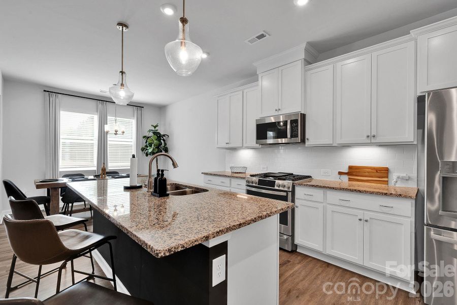 Furnished interior view inside a new home in Clairmont, Charlotte (Image 37). Furnished interior view inside a new home in Clairmont, Charlotte (Image 37).