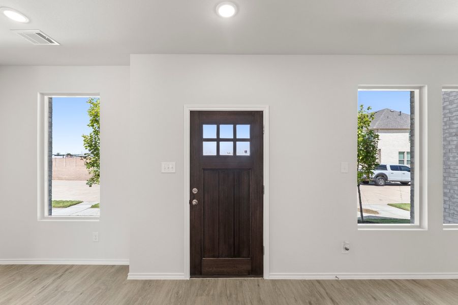 Front exterior of a new home in Creekshaw, Royse City, TX, highlighting curb appeal (Image 16).