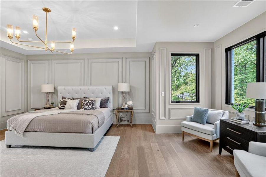 Furnished interior view inside a new home in , Brookhaven (Image 14).