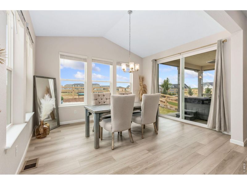 Furnished interior view inside a new home in Prairie Song, Windsor (Image 14).
