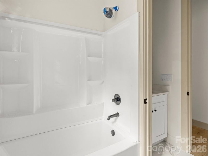 Close-up of interior finishes inside a home in , Leicester (Image 11).