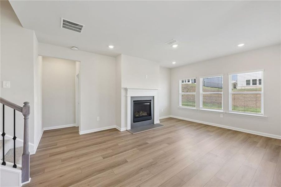 Spacious, unfurnished interior of a new home in Parkside at Grayson, Grayson (Image 31). Spacious, unfurnished interior of a new home in Parkside at Grayson, Grayson (Image 31).