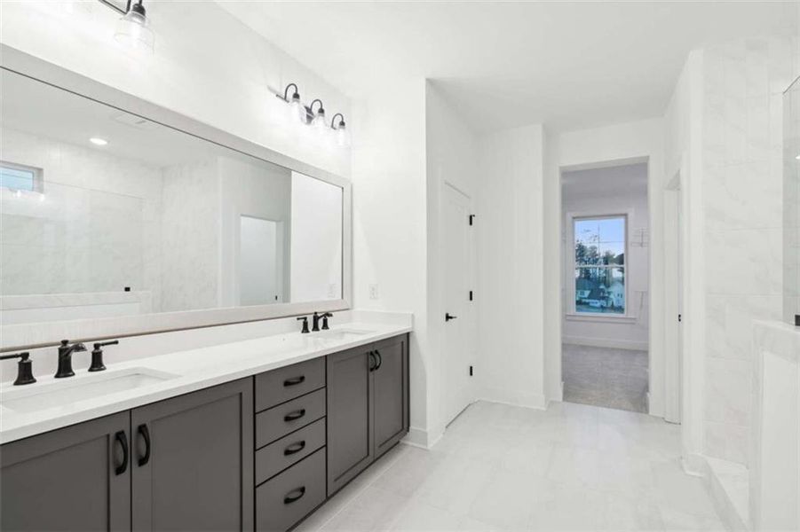 Furnished interior view inside a new home in Ellis, Marietta (Image 11).
