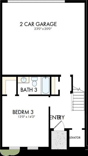 2D floor plan layout of this home in Emerald Landing at Waterside at Lakewood Ranch – City Homes, Sarasota, FL (Image 2). 2D floor plan layout of this home in Emerald Landing at Waterside at Lakewood Ranch – City Homes, Sarasota, FL (Image 2).