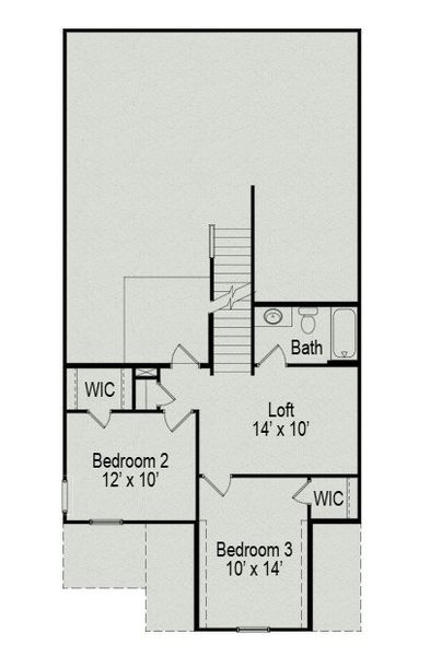 Second floor layout