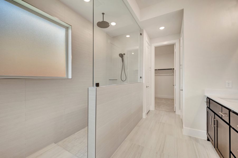 Furnished interior view inside a new home in Bridgewater, Midlothian (Image 10).