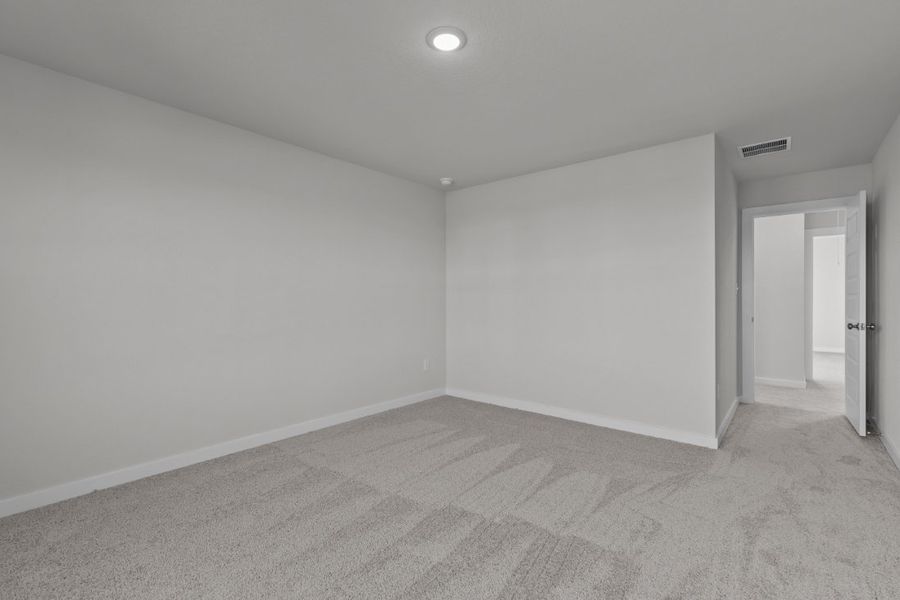 A room with white walls.