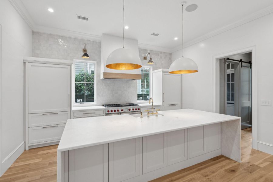 Furnished interior view inside a new home in , Mount Pleasant (Image 5).