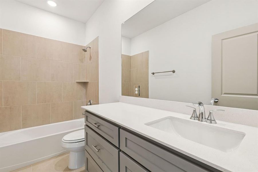 Furnished interior view inside a new home in AnaCapri, Anna (Image 4).