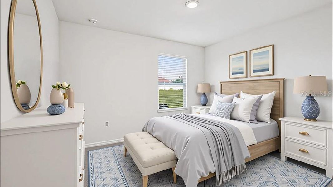 Furnished interior view inside a new home in Twisted Oaks, Wildwood (Image 8).