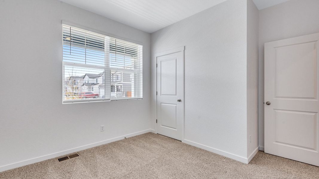 Spacious, unfurnished interior of a new home in Fossil Creek Ranch, Windsor (Image 21). Spacious, unfurnished interior of a new home in Fossil Creek Ranch, Windsor (Image 21).