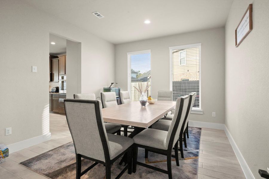 Furnished interior view inside a new home in Bradbury Forest, Spring (Image 28).