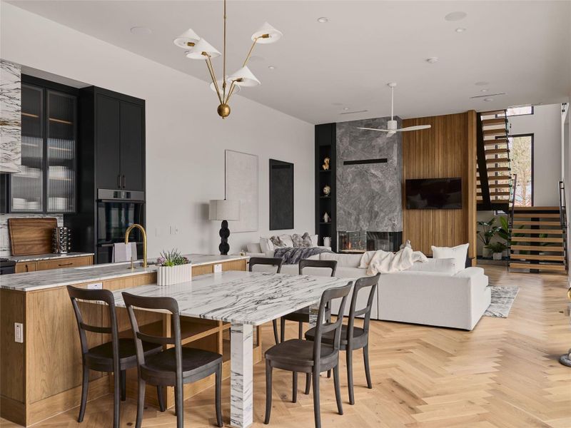 Furnished interior view inside a new home in , Austin (Image 18).