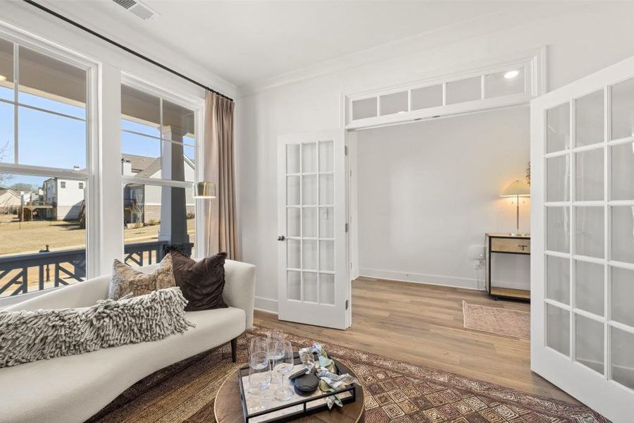Furnished interior view inside a new home in Wellington Estates, Madison (Image 27). Furnished interior view inside a new home in Wellington Estates, Madison (Image 27).