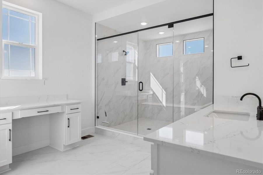 Furnished interior view inside a new home in Peakview at Ascent Village, Littleton (Image 18).