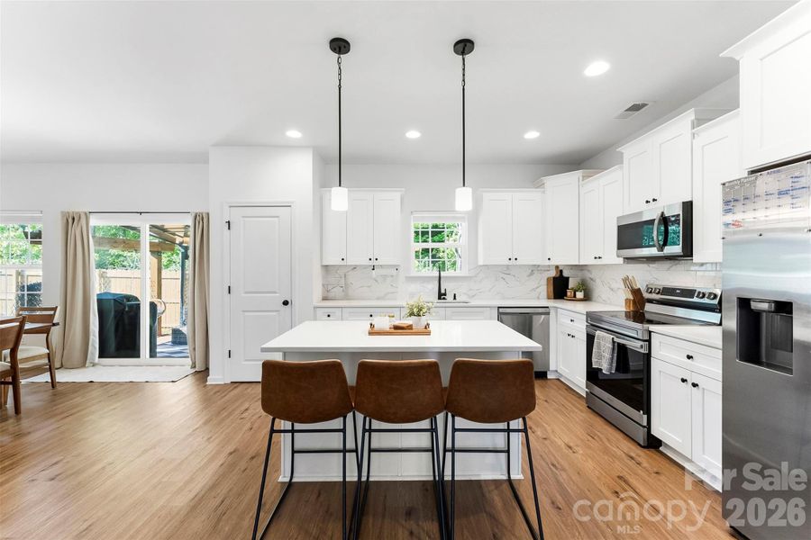 Furnished interior view inside a new home in Northway at Huffstetler, Gastonia (Image 7).